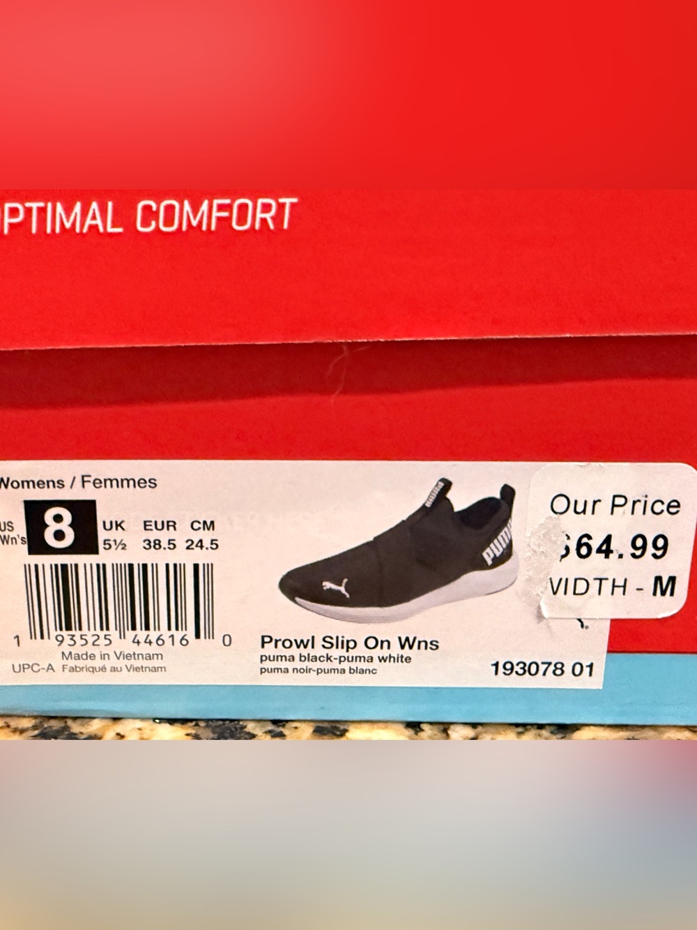 Puma Prowl Slip-On Wns - Black/White